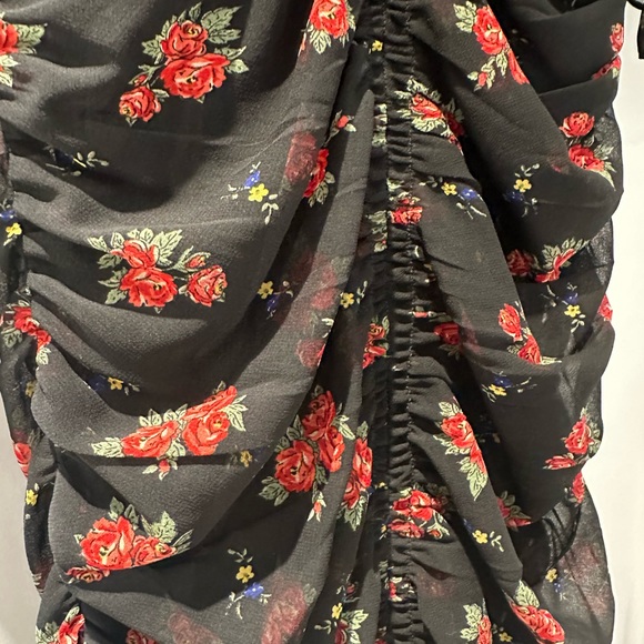 Xs Zara Sheer Floral dress - Picture 6 of 8